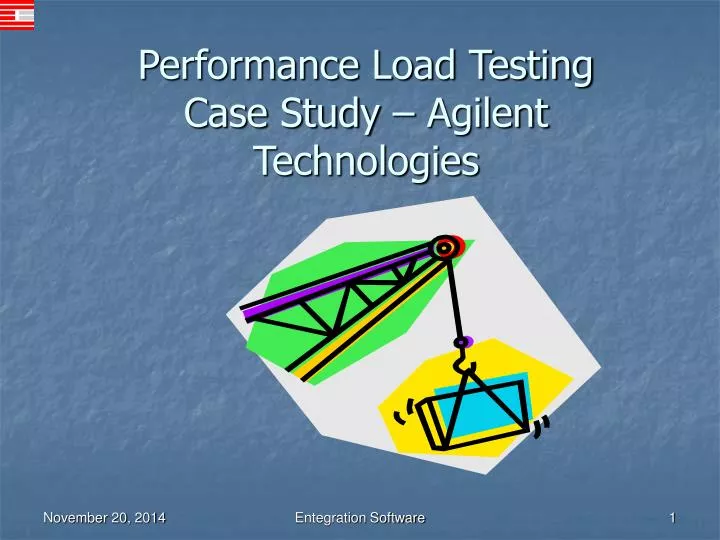 PPT Performance Load Testing Case Study Agilent Technologies
