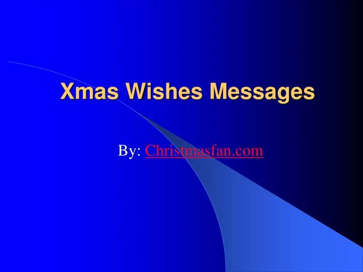xmas wishes messages n.