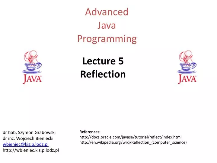 java download reflections