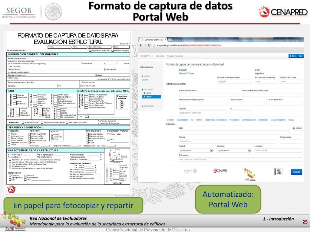PPT - Metodología para la evaluación de la seguridad estructural de