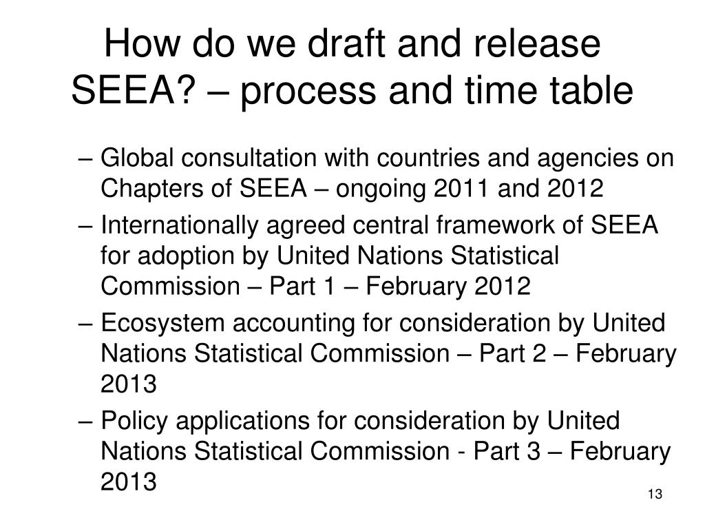 Seea Implementation PPT - Ivo Havinga United Nations Statistics Division PowerPoint ...