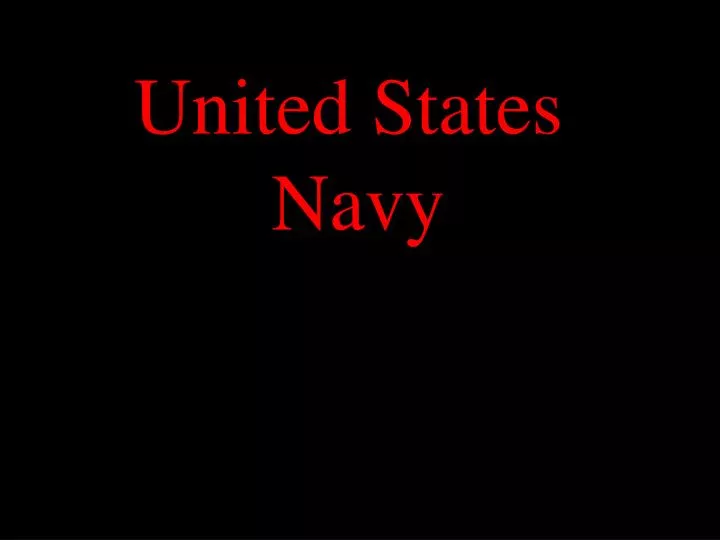 PPT - United States Navy PowerPoint Presentation, free download - ID ...
