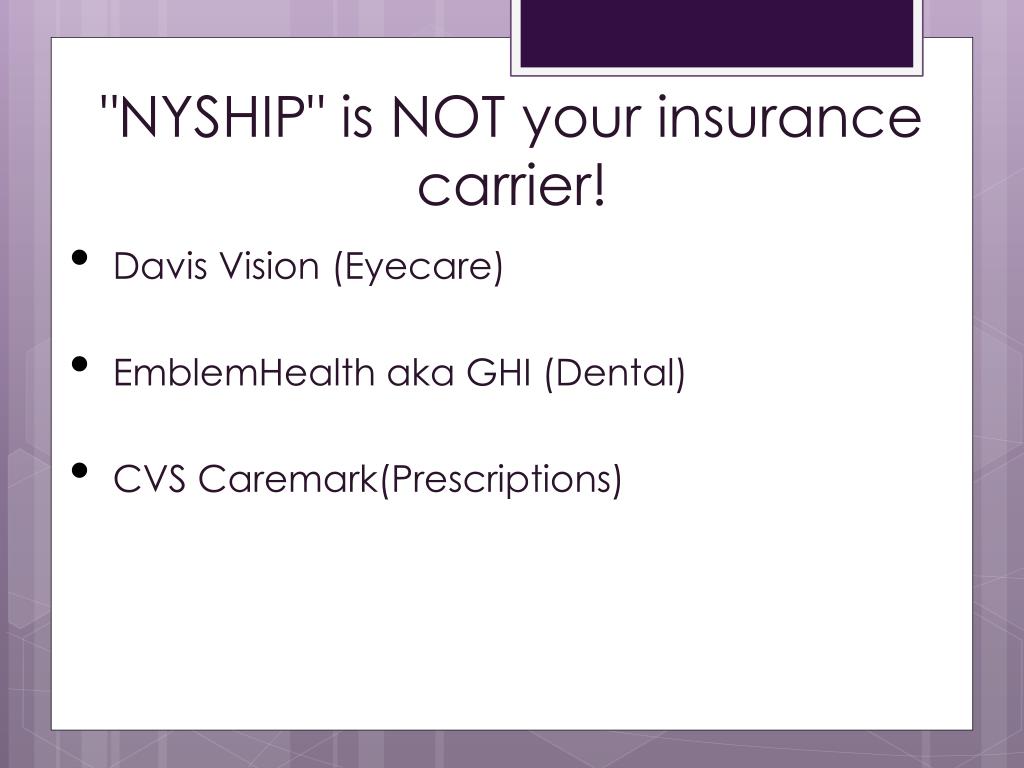 PPT Navigating NYSHIP PowerPoint Presentation, free download ID6873589
