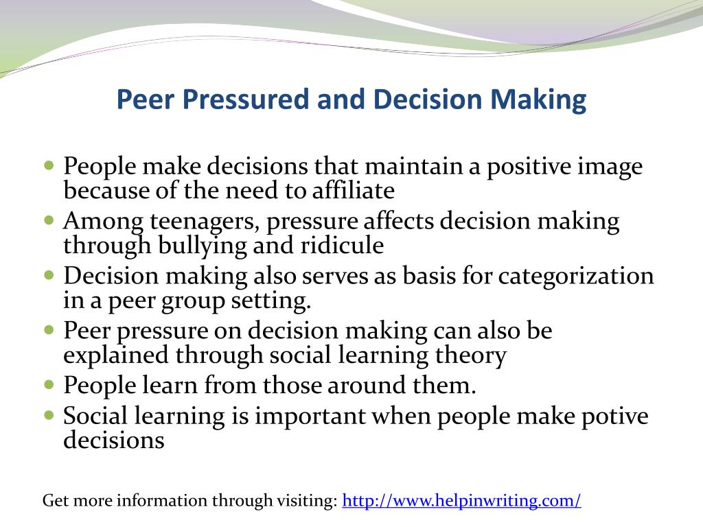 peer pressure fallacy critical thinking