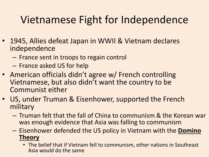 PPT The Vietnam War PowerPoint Presentation ID6875930