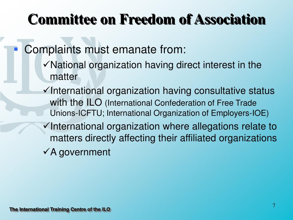 freedom of association freedom of association