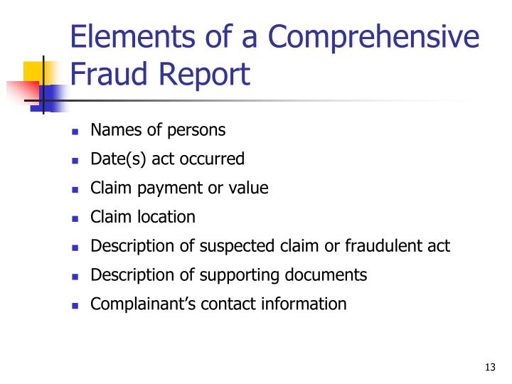PPT Texas Insurance Code CHAPTER 701 INSURANCE FRAUD