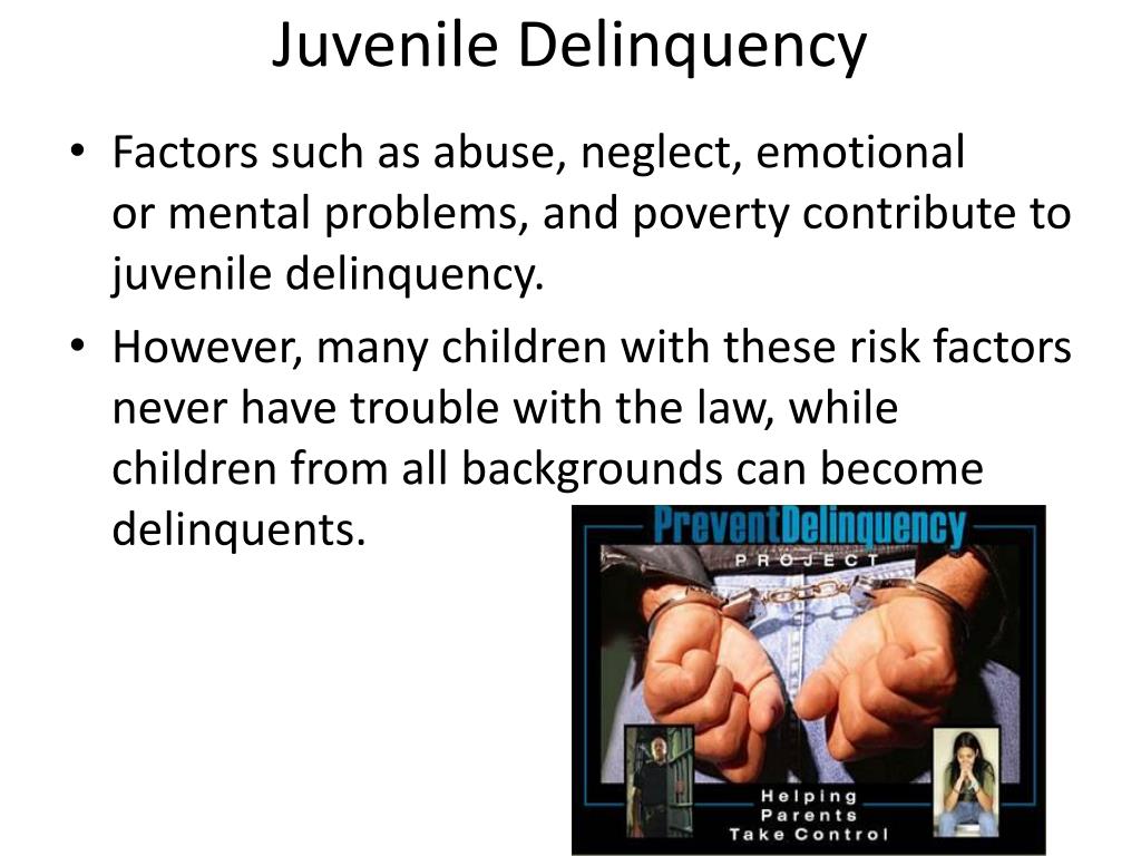 how to solve the problem of juvenile delinquency
