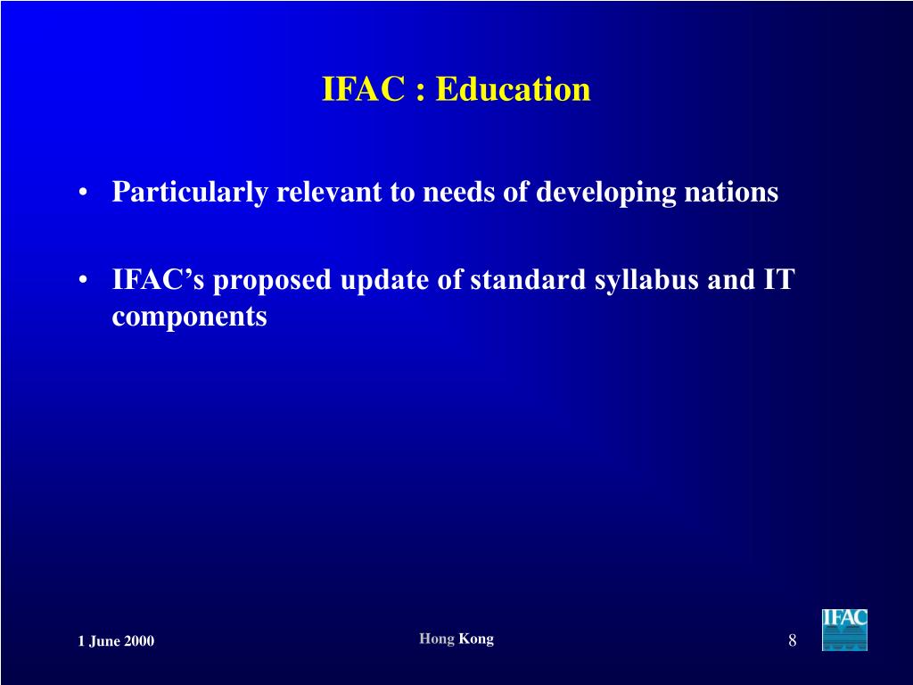 PPT - Tsuguoki Fujinuma President International Federation of ...