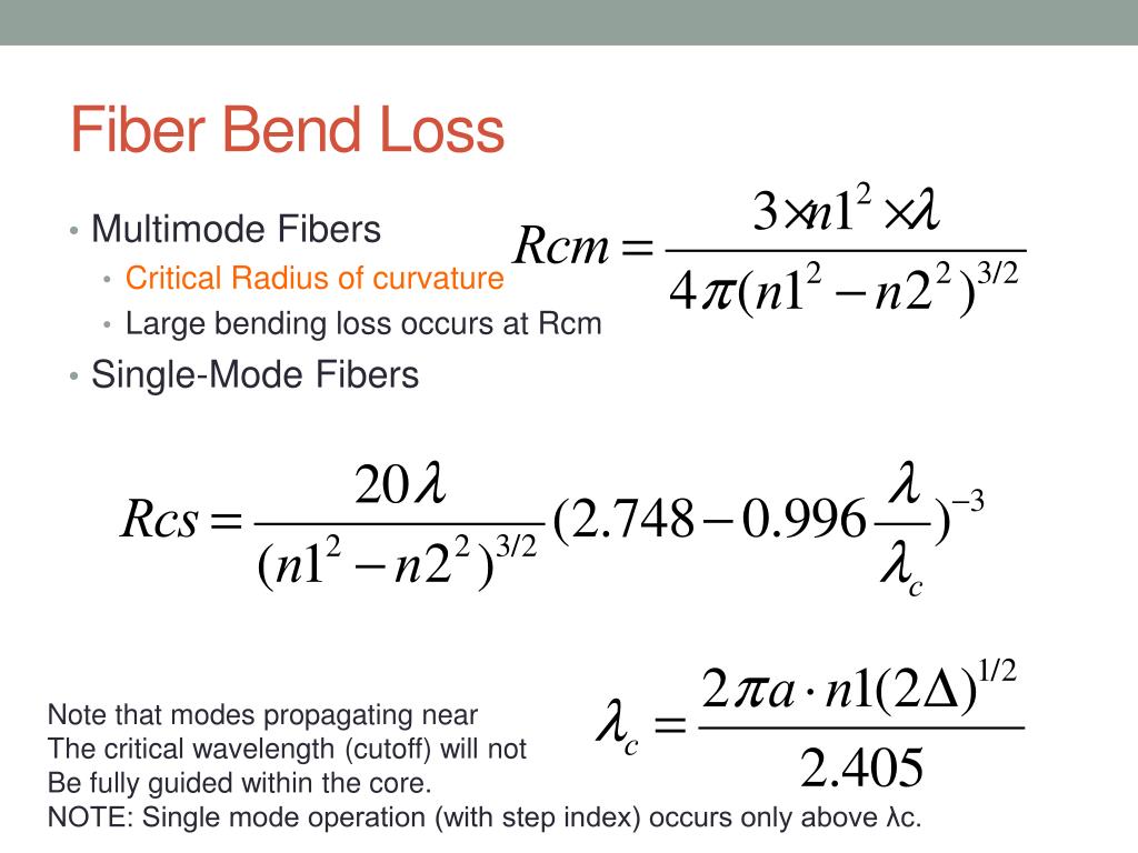 PPT - Propagation Of Signals In Optical Fiber PowerPoint Presentation ...