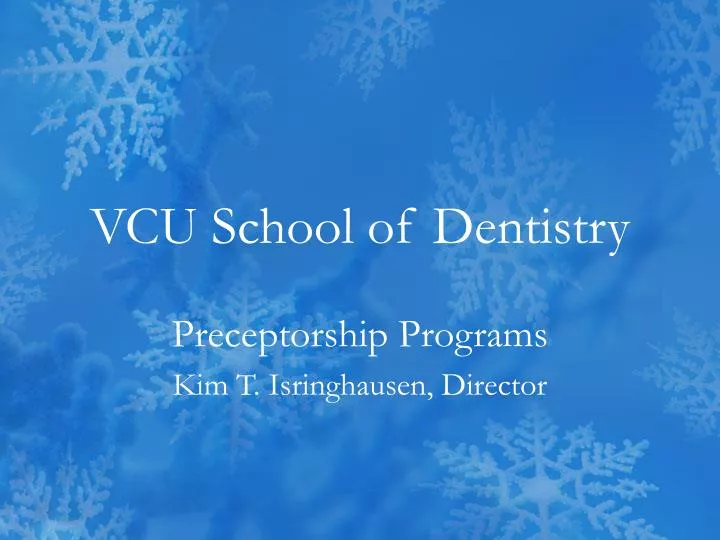 vcu school of dentistry n.