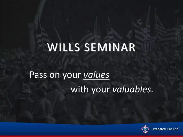 wills seminar n.
