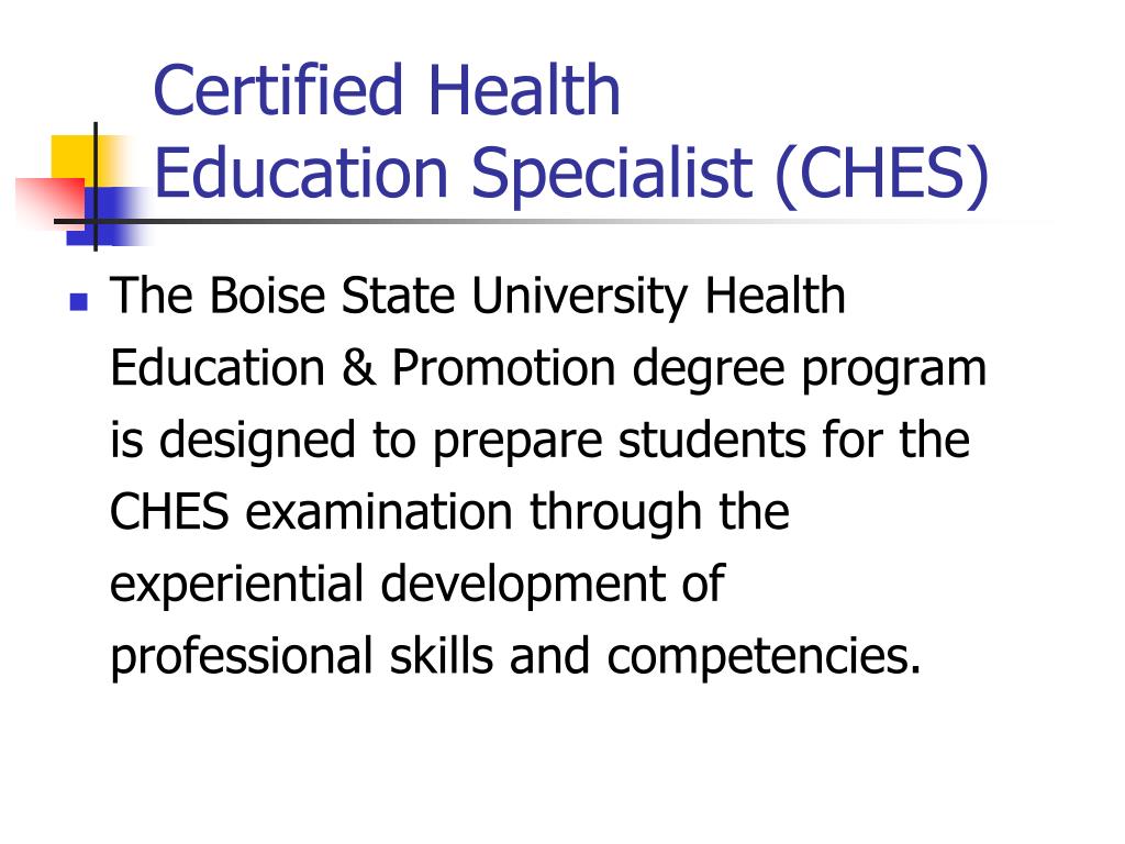 Health Education And Promotion Degree Jobs