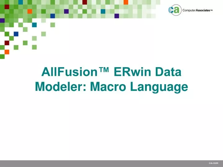 allfusion erwin data modeler allfusion erwin data modeler