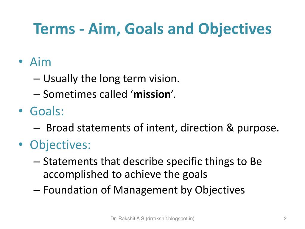 to this aim definition to this aim definition