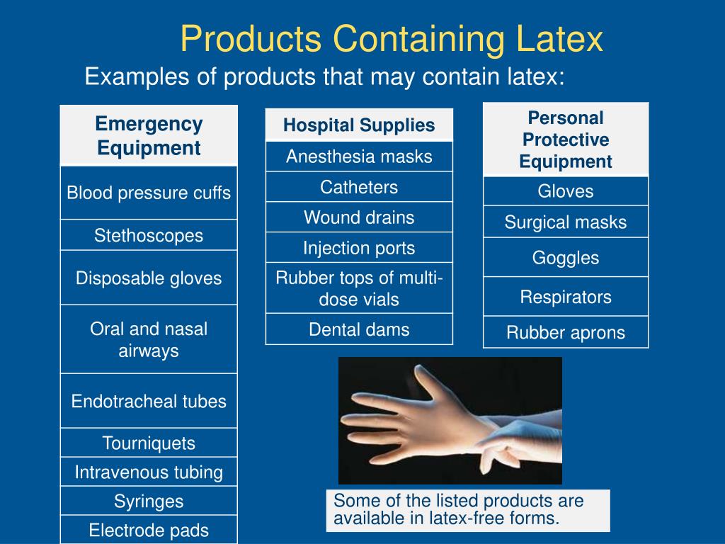 PPT - Latex Allergies PowerPoint Presentation, free download - ID:6884891