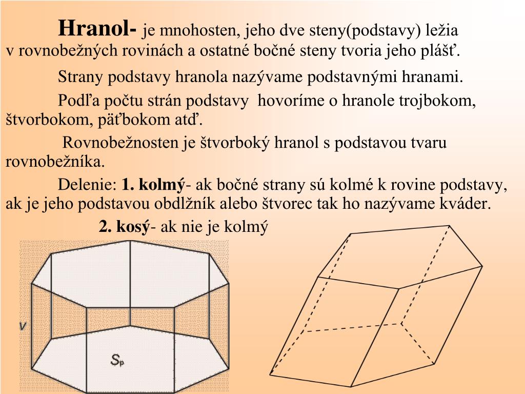PPT - Základné geometrické telesá PowerPoint Presentation, free download -  ID:6885172