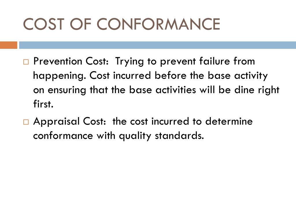 PPT Cost of quality and TQM PowerPoint Presentation, free download