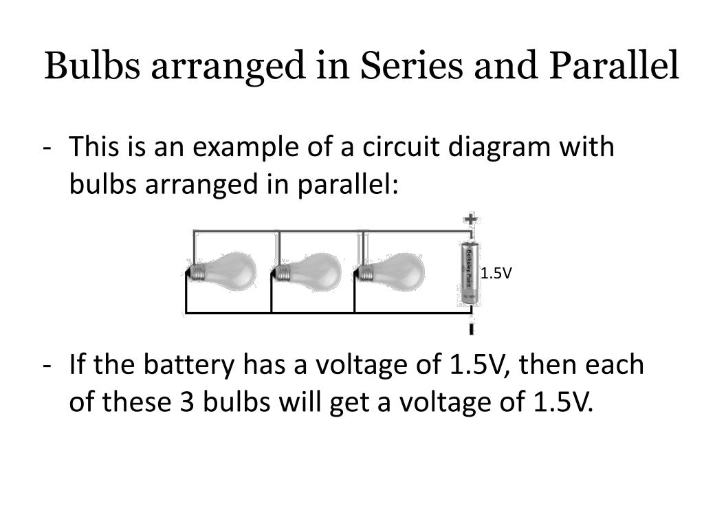 PPT - Electricity (Uses, closed and open circuits, bulbs in parallel