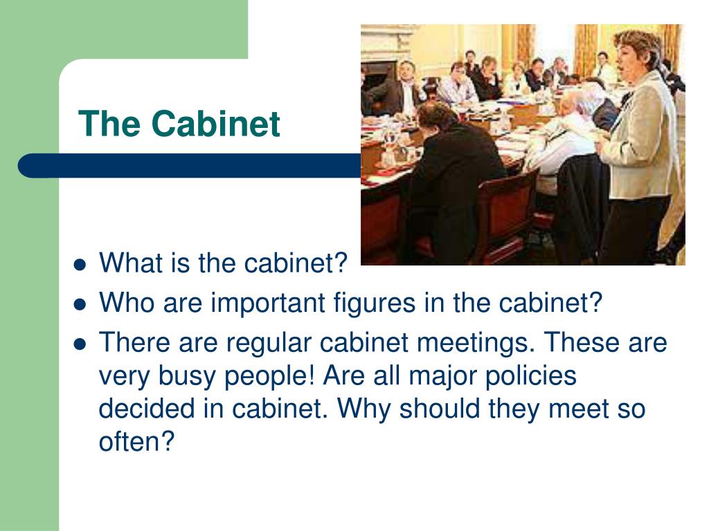Ppt Prime Minister And The Cabinet Powerpoint Presentation