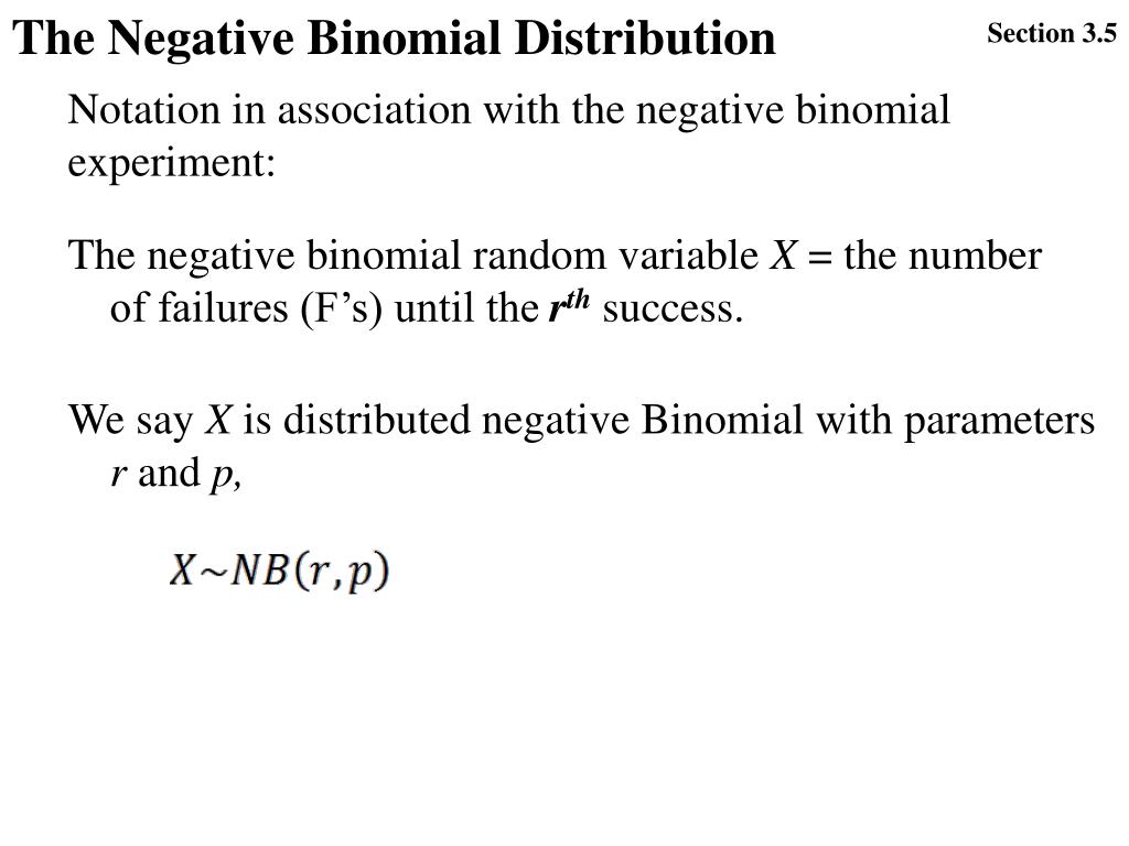 negative binomial negative binomial