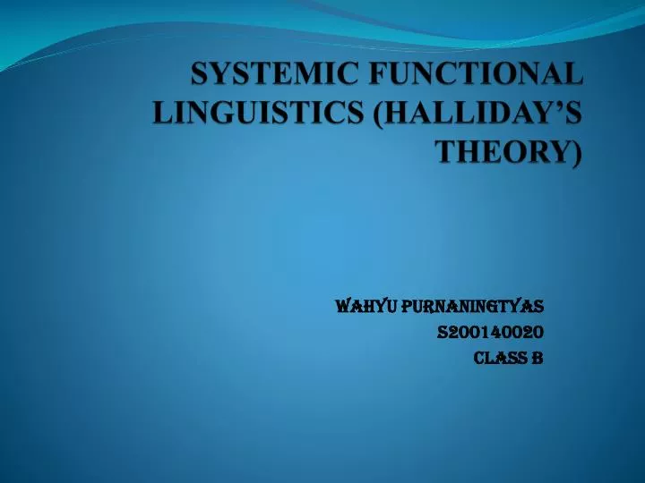 linguist theory linguist theory