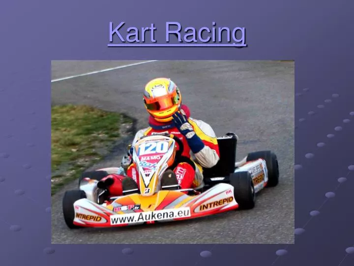 go kart presentation powerpoint