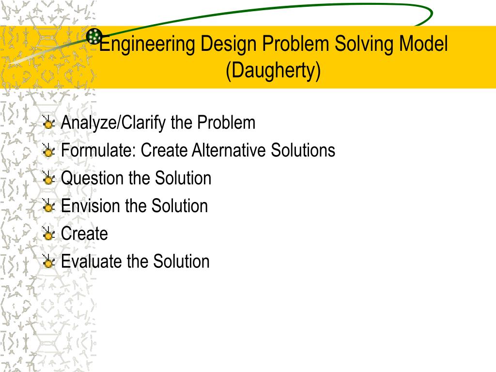 chapter 4 engineering design problem solving