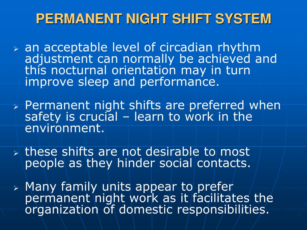 The Effects of Shift Work on Employees - ppt download