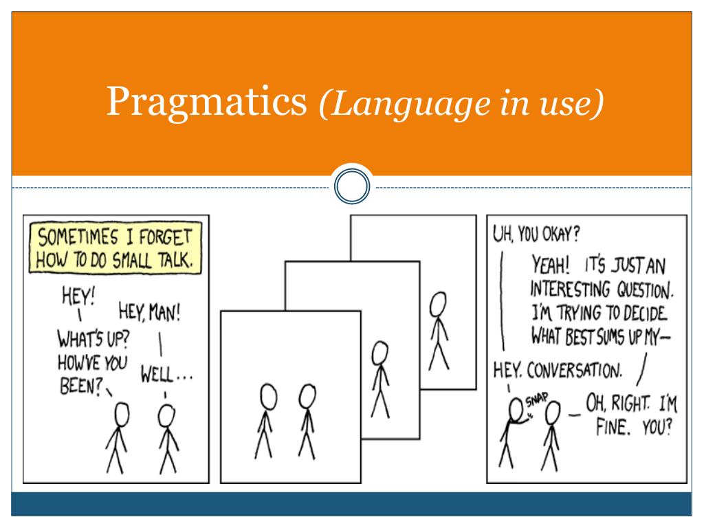 pragmatics in linguistics presentation