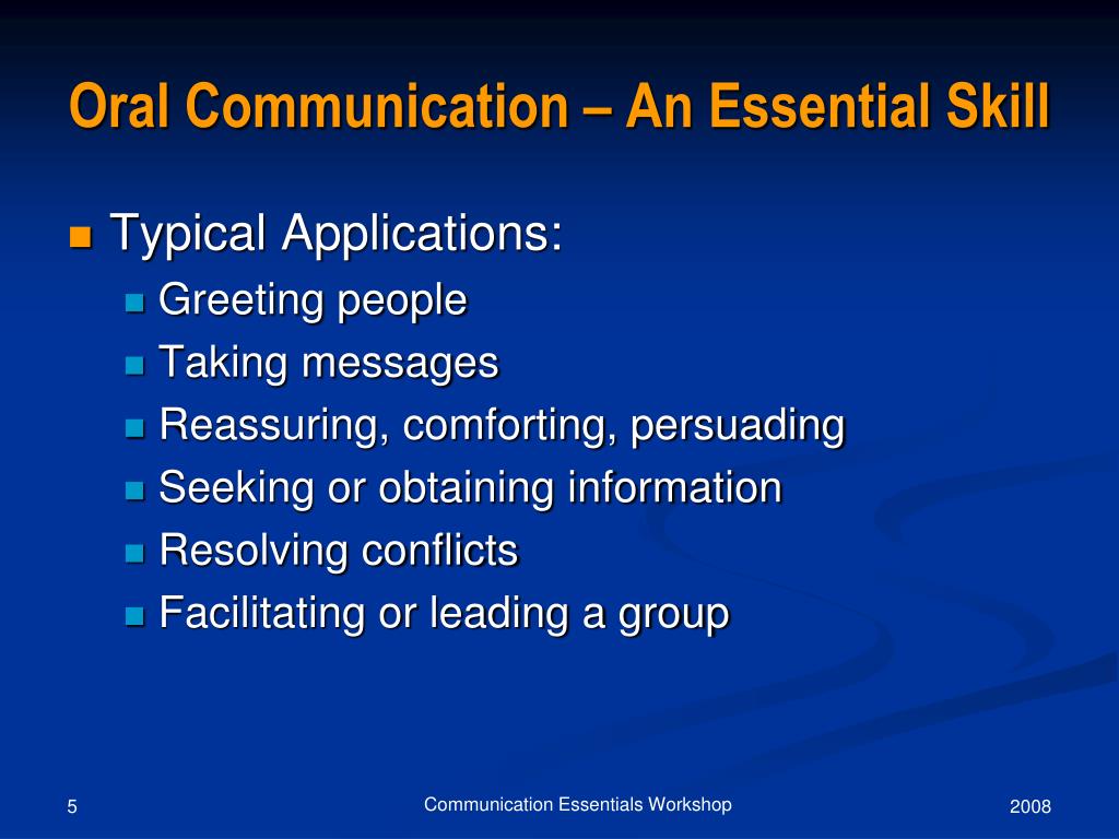 ppt-communication-essentials-oral-communication-skills-workshop