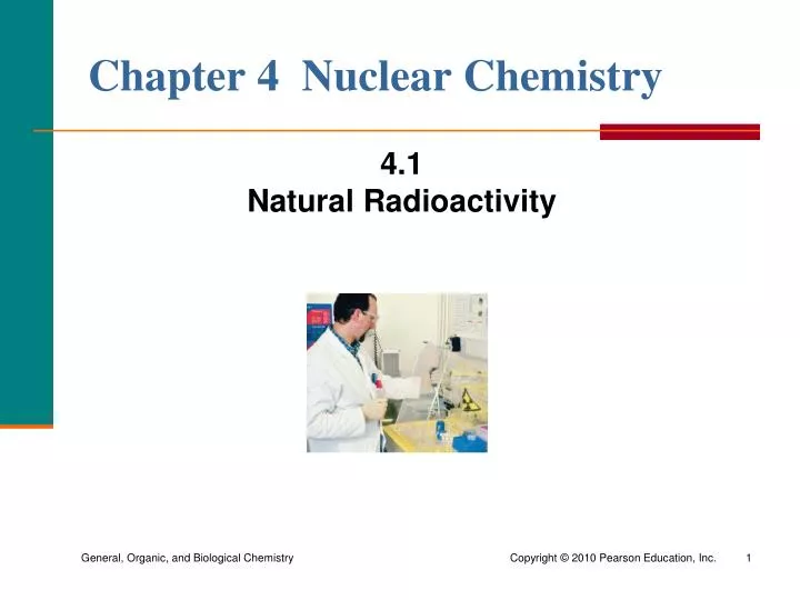 PPT Chapter 4 Nuclear Chemistry PowerPoint Presentation, free download ID6896382