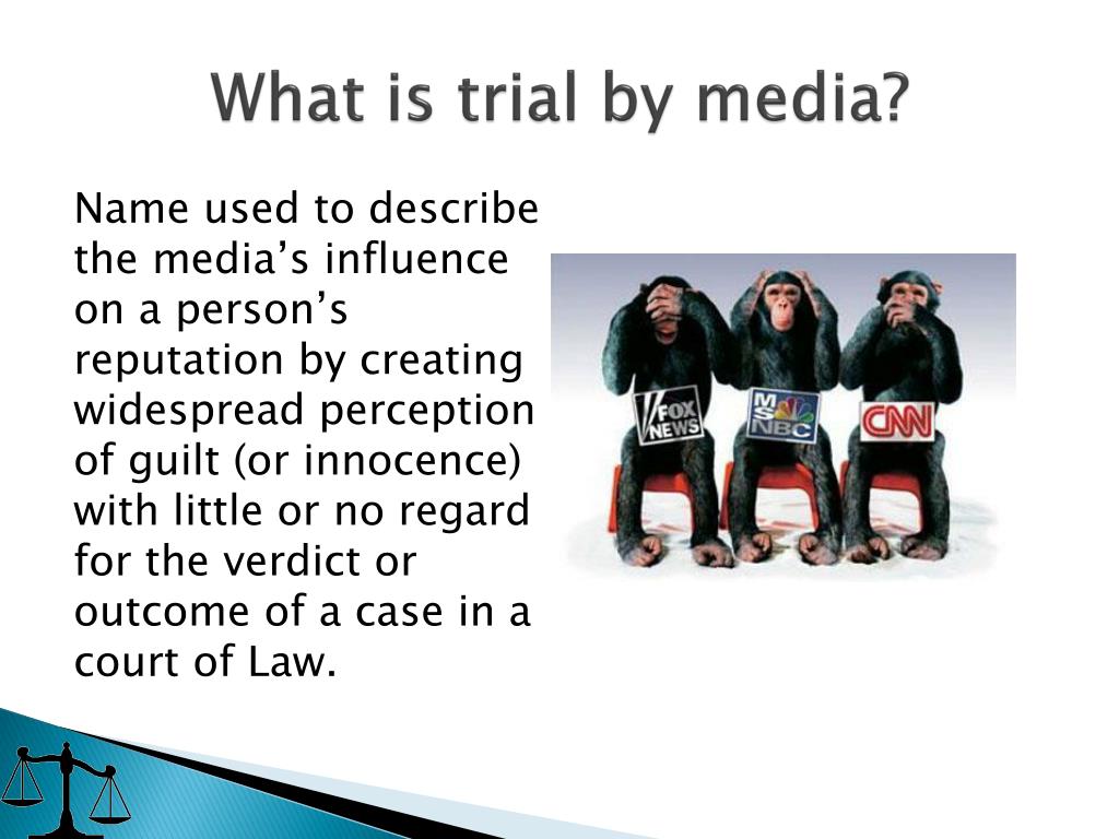 trial by media research paper