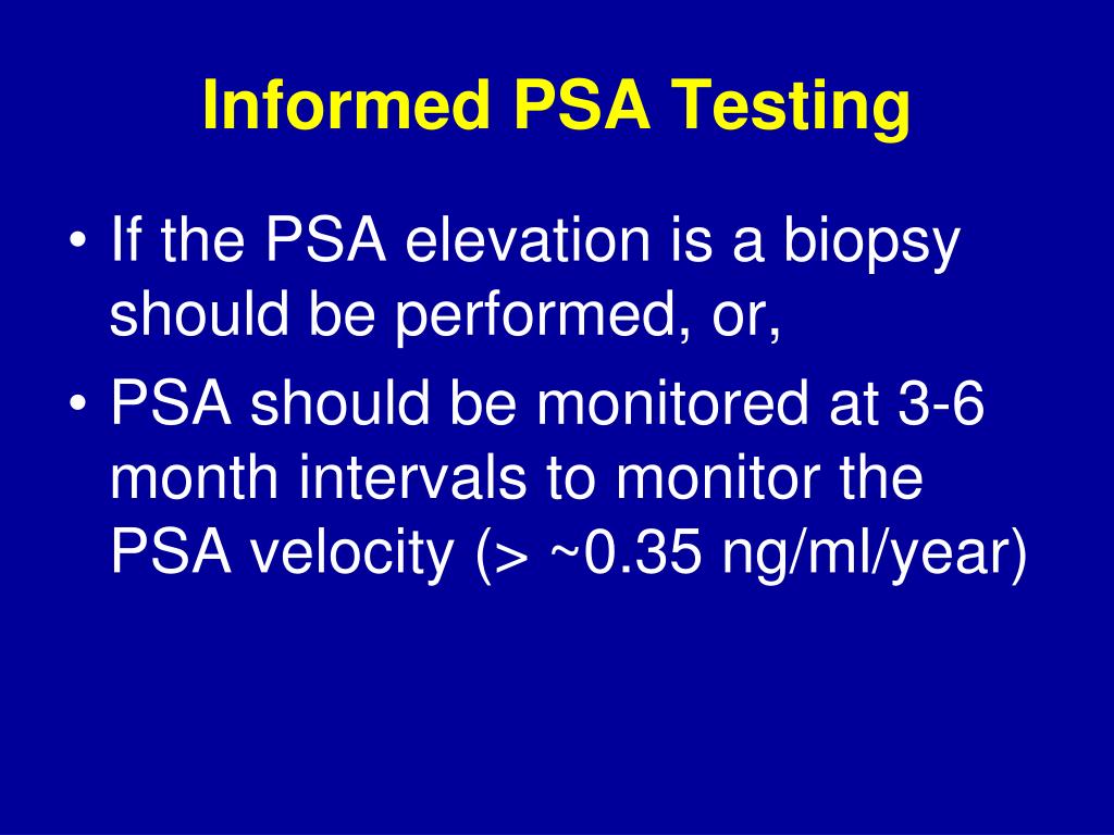 PPT - PSA Testing PowerPoint Presentation, free download - ID:6897032