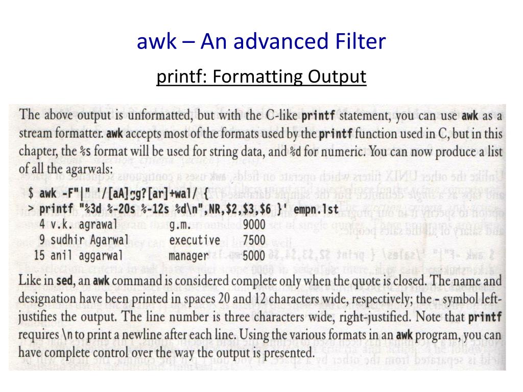 PPT a wk An advanced Filter PowerPoint Presentation, free download