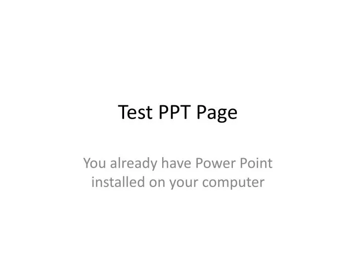 test ppt page n.