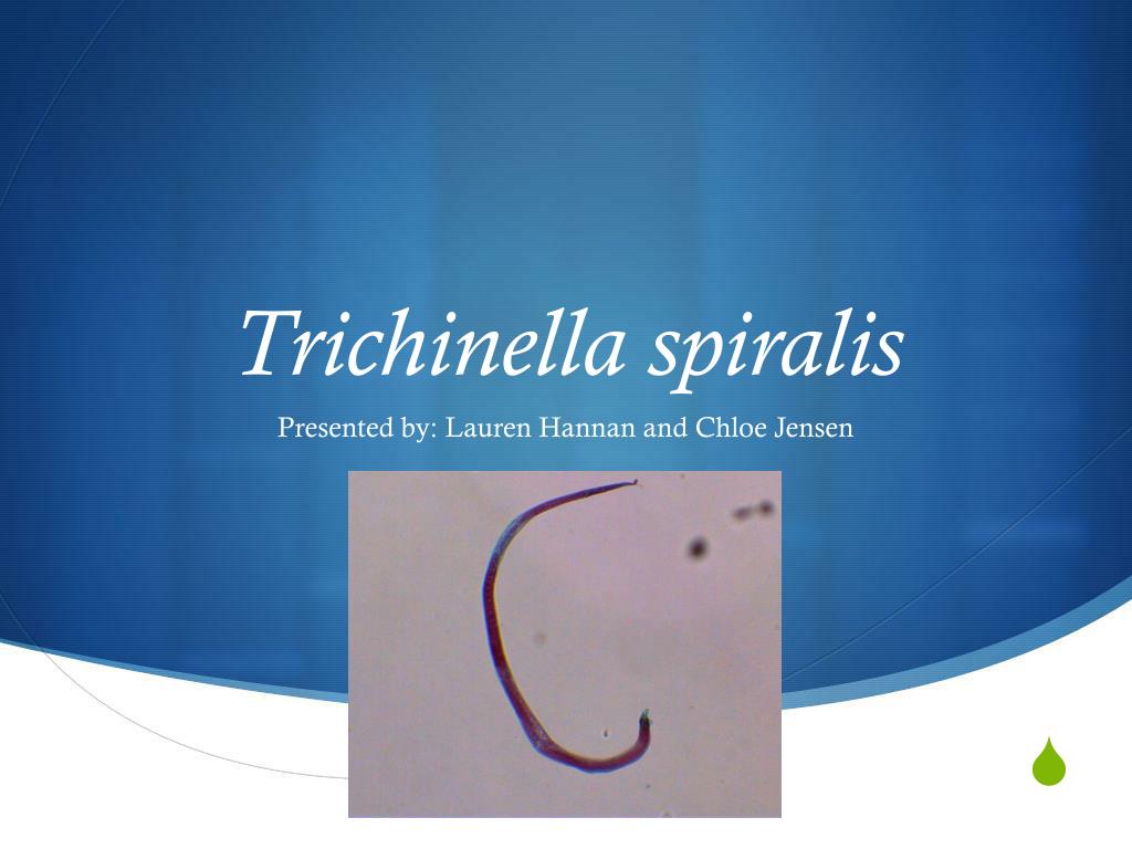 trichinosis biohelminthiasis