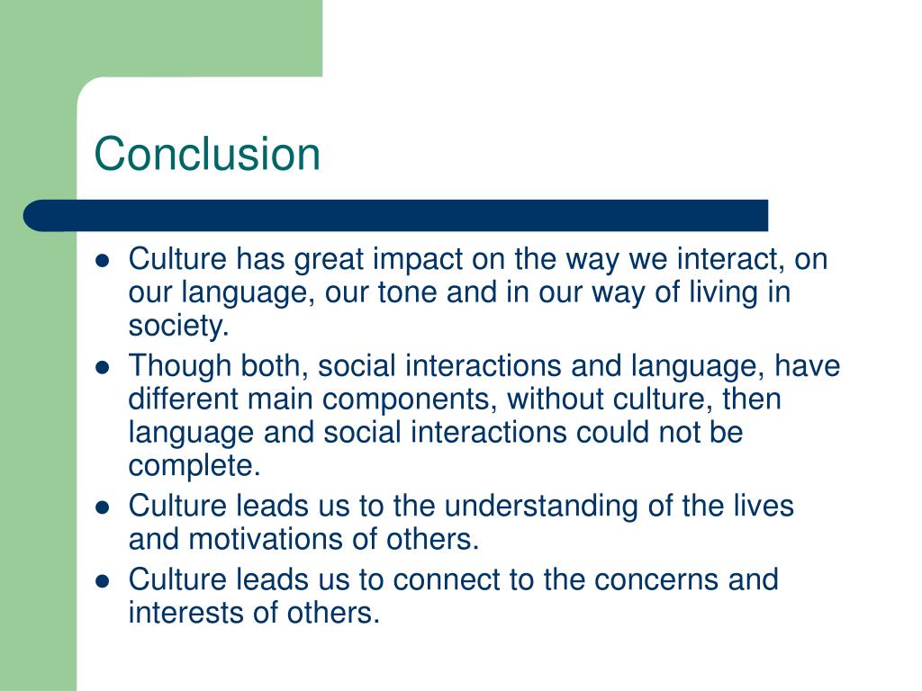 cultural context essay conclusion