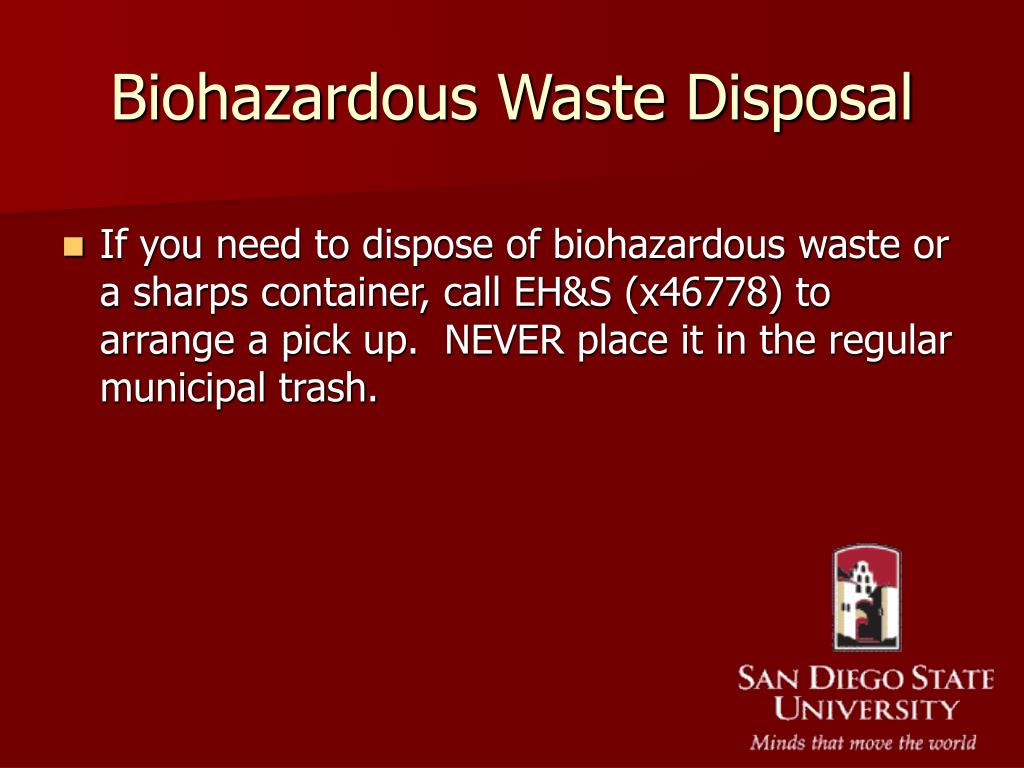 PPT - Biohazardous Waste Management PowerPoint Presentation, free