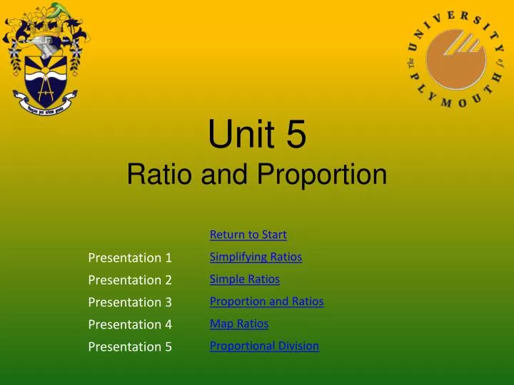 unit 5 ratio and proportion n.