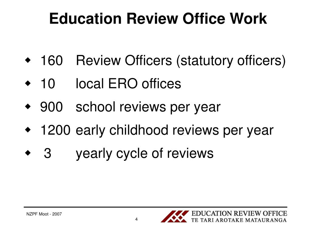 the education review office