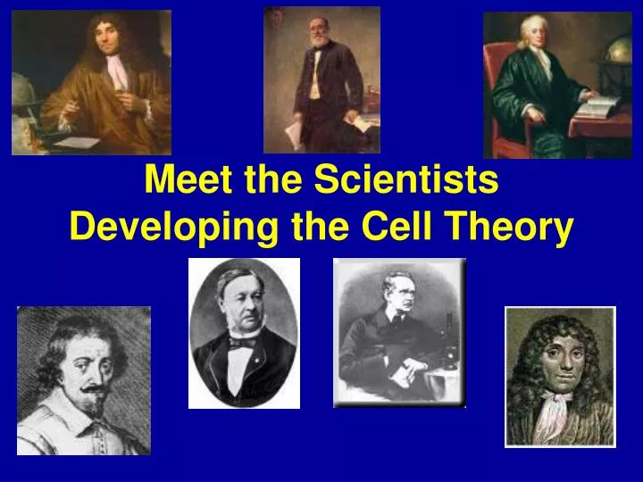 Who Created Cell Theory