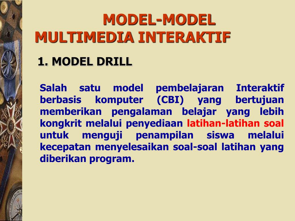 PPT - MODEL-MODEL MULTIMEDIA INTERAKTIF PowerPoint Presentation, Free ...