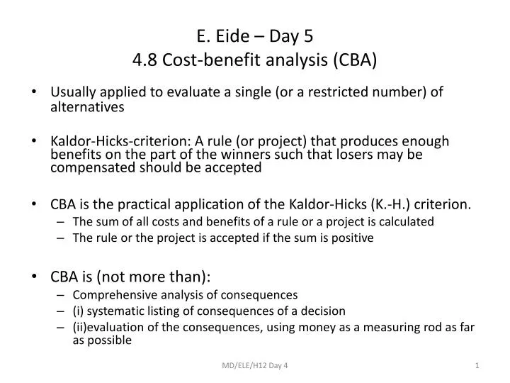 kaldor hicks criterion analysis Benefit analysis the kaldor-hicks compensation principle is a criterion that assists in this analysis by the evaluation of net present. kaldor hicks criterion analysis Benefit analysis the kaldor-hicks compensation principle is a criterion that assists in this analysis by the evaluation of net present.