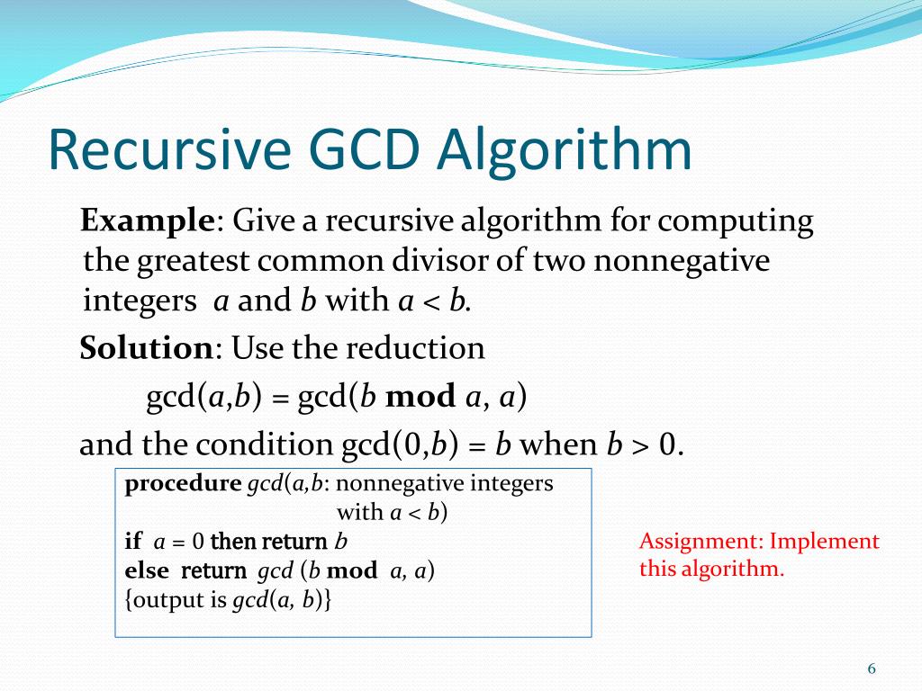 PPT - Recursive Algorithms PowerPoint Presentation, free download - ID ...