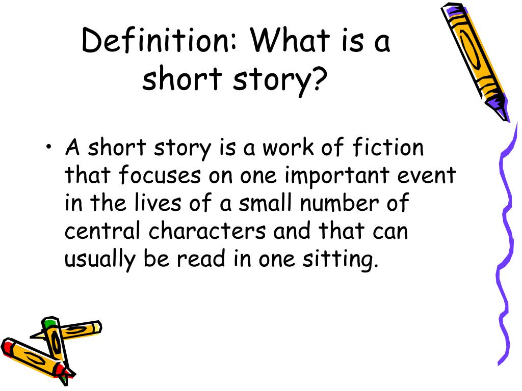 short story definition education