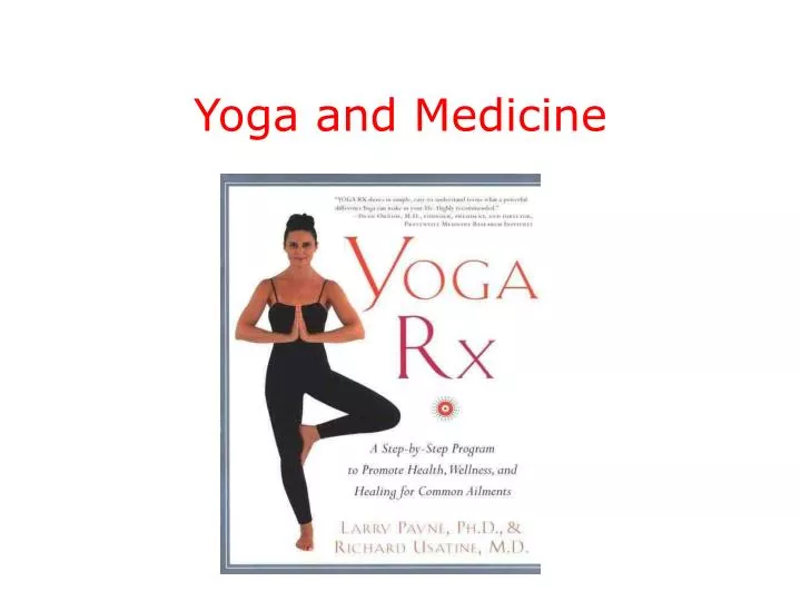 yoga and medicine n.