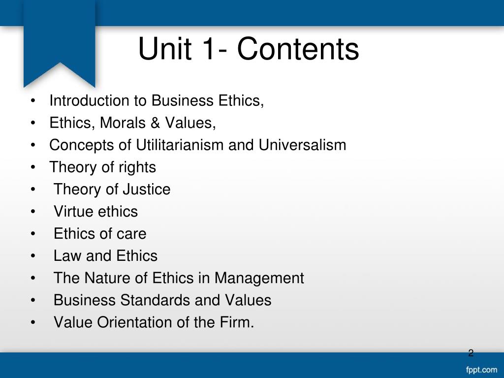 universalism theory in business ethics