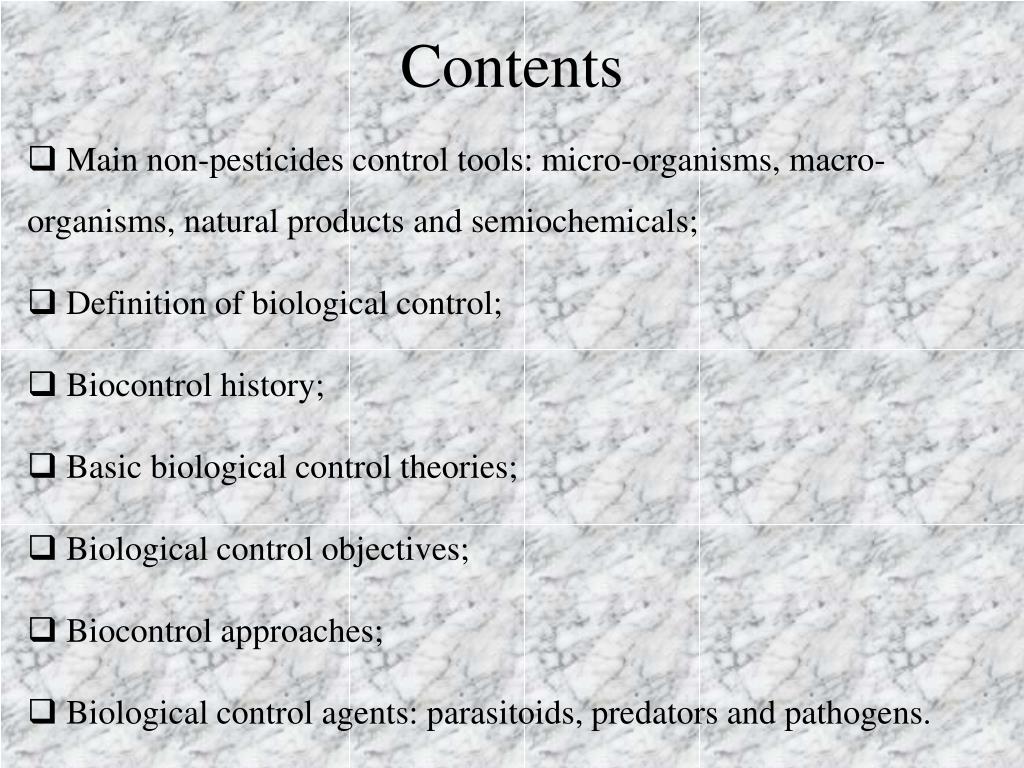 PPT Biological Control of Insect Pests Prepared by Hamid El Bilali