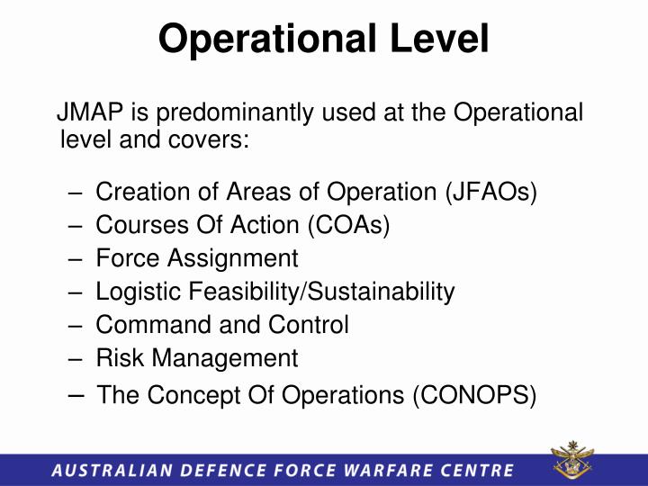 PPT - Introduction to the Joint Military Appreciation Process (JMAP) PowerPoint Presentation 